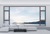 Open the window flat