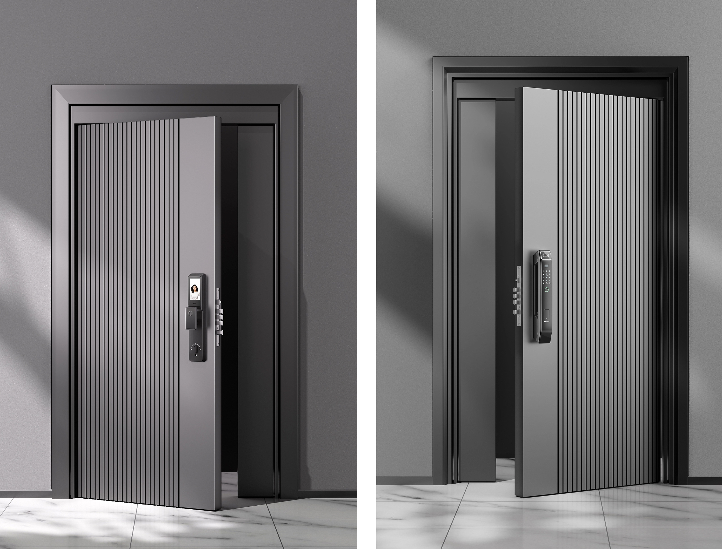 Burglar-proof Door